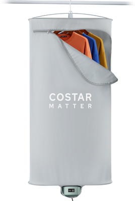 CostarMatter Electric Clothes Dryer, Mini Portable Dryer with PTC Drying & Intelligent Timer Electric Cloth Dryer(Grey)