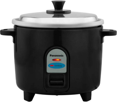 Panasonic SR-WA10E Electric Rice Cooker(1 L, Black)