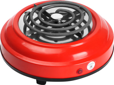 RYNATY 1000 W Induction Cooktop Touch Panel(Red, ROUND COIL BURNER)