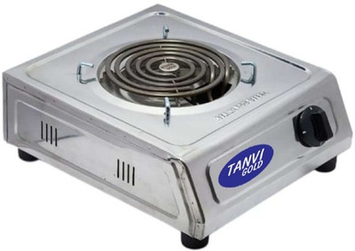 tanvi gold Jumbo 2000W Electric Coil Cooktop | Extra Wide Body | Fast Heating & Save Energy Electric Cooking Heater(1 Burner)