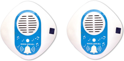 Tool Point Bird Sound Electric Door Bell-UDB 28 Pack of 2 Wired Door Chime(1 Tune)