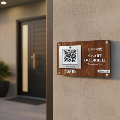 Lifecode LifeCode QR Code Smart Doorbell Wireless Door Chime(1 Tune)