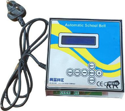 MME HIGH QUALITY ELECTROIC AUTOMATIC SCHOOL TIMER SYSTM Wired Door Chime(1 Tune)