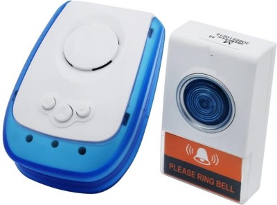 Justakeit 100M Range AC Wireless Doorbell is White in Color,IT can be Used in Homes Wireless Door Chime(1 Tune)