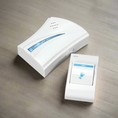 oxsam Wireless Doorbell Kit 32 Chimes LED Flash Remote Control for Home Office Wireless Door Chime(16 Tunes)