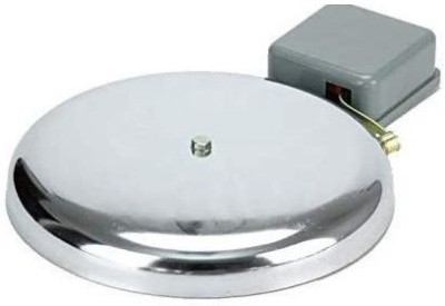 KK MART Heavy Duty 9 Inch Gong Bell for Schools, Colleges, Factories, Industries Wired Door Chime(1 Tune)