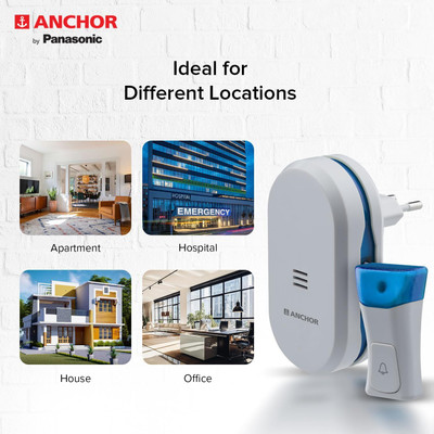 ANCHOR Anchor Wireless Door Chime (45 Tune) - 22720 Wireless Door Chime(45 Tunes)