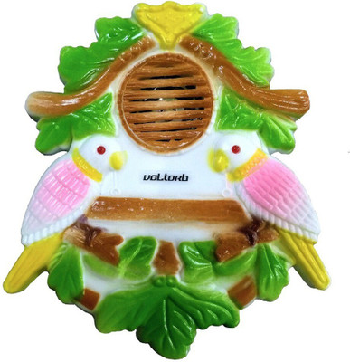 VOLtORb - Double Parrot Door Bell - Single Bird Tune - Multi Color - 1 Piece Wired Door Chime(1 Tune)