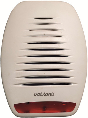 VOLtORb - Sparkal Model - HINDU RELIGIOUS Multi Tunes Mantra Musical Door Bell (10 Tunes) with Include L.E.D Indicator - Matt Finish - White Color - Plastic - 1 Piece Wired Door Chime(10 Tunes)