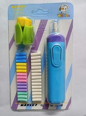 fixer Refillable Eraser with Electric Fan Cordless Electric Eraser