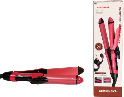 AKEN 2 in 1 Hair Straightener and Curler with Ceramic Plate Electric Hair Curler(Barrel Diameter: 3 cm)