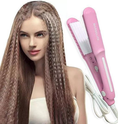 MARSELITE (Professional Hair Crimper) With 4 X Protection White Coating Neo Tress Women Electric Hair Styler