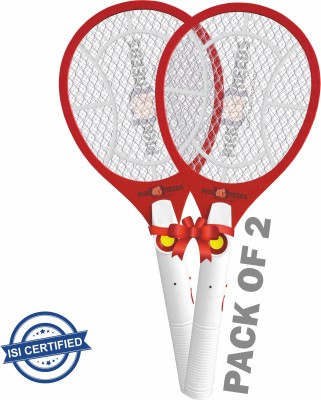 Pick Ur Needs High Range Mosquito Bat / Racket With Cob Light And Wire Charging Pack Of 2 Electric Insect Killer Indoor, Outdoor(Bat)