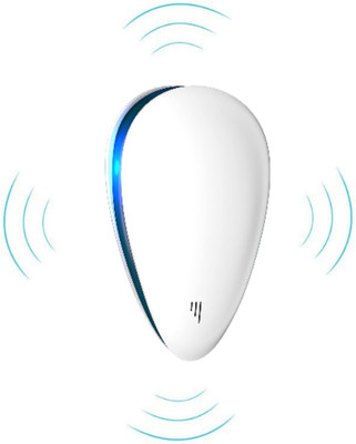 RAMILOO Multi-Frequency Ultrasonic Pest Guard for Lizards, Rats and Cockroaches Repelle Electric Insect Killer Indoor(Suction Trap)