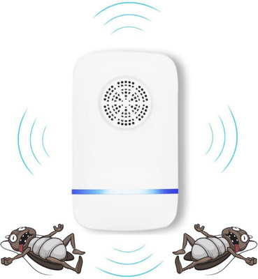 RAMILOO Effective Ultrasonic Device for Lizards, Rats, Mosquitoes and Cockroaches Electric Insect Killer Indoor(Suction Trap)