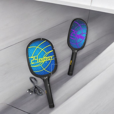 HASRU by HASRU Rechargeable/Battery Mosquito Racket with COB Light | Multicolor38 Electric Insect Killer Indoor, Outdoor(Bat)
