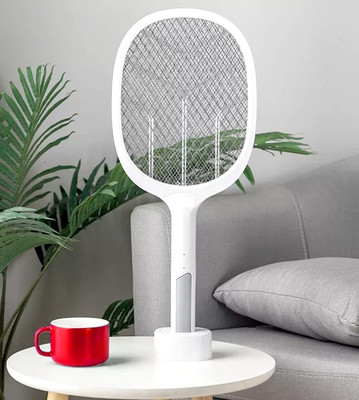 GK-JLPV 4500V Anti-Mosquito Racket / 1200mAh Rechargeable Handheld Fly Swatter Electric Insect Killer Indoor, Outdoor(Bat)