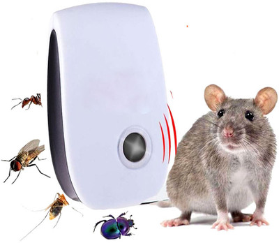 Fgkjnm Ultrasonic Sound Pest Control Machine Save From Mics,Rats,Mosquito Cockroaches Electric Insect Killer Indoor(Fly Swatter)