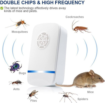 RAMILOO Silent Electronic Pest Repellent Plug in Indoor Pest Control, Mosquito Machine Electric Insect Killer Indoor(Fly Swatter)