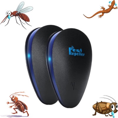 RAMILOO Ultrasonic Electric Pest Repellent DEVICE to Repel Lizard,Rat,Cockroach,Mosquito Electric Insect Killer Indoor, Outdoor(Fly Swatter)