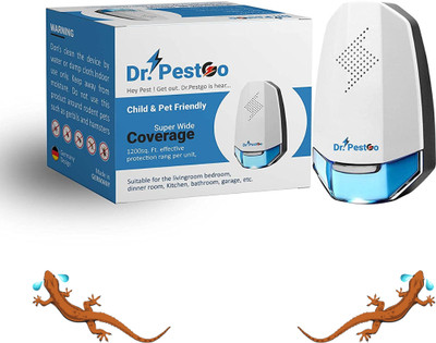 Pestgo environment friendly all in one electric ultrasonic repellent Electric Insect Killer Indoor, Outdoor(Bat)