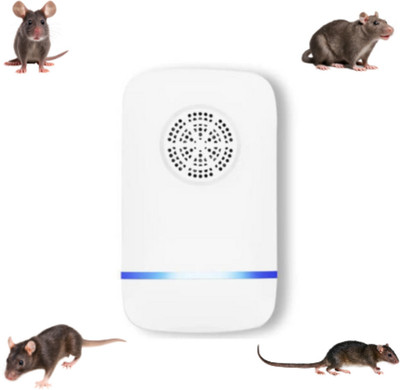 RAMILOO Advanced Ultrasonic Pest Control for Lizards, Rats, Mosquitoes and Cockroaches Electric Insect Killer Indoor(Suction Trap)