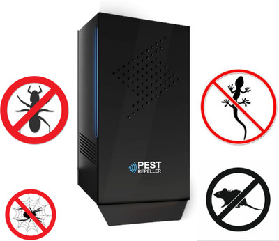 Pestgo Advanced Ultrasonic Pest Control Machine for Mice, Lizards, Roaches, Insects Electric Insect Killer Indoor, Outdoor(Bat)