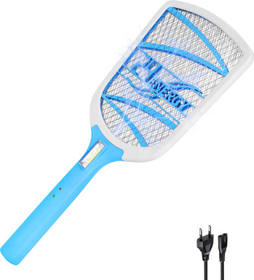 24 ENERGY Rechargeable Premium Large Head Mosquito Swatter Racket | Unbreakable | Warranty Electric Insect Killer Indoor, Outdoor(Bat)
