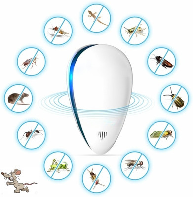 BM Tech Ultrasonic Electric Pest Machine to Lizard,Rat,Mosquito Cockroach Electric Insect Killer Indoor, Outdoor(Fly Swatter)