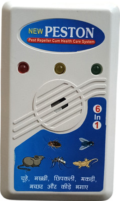 Wishkar Maxx Power Saver peston ultrasonic pest control repeller Three Pin Plug(Multicolor)