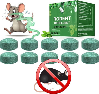 RAMILOO Rat Repellent Balls,Natural Rat & Mouse Deterrent,Long-Lasting Protection Electric Insect Killer Indoor, Outdoor(Lamp)