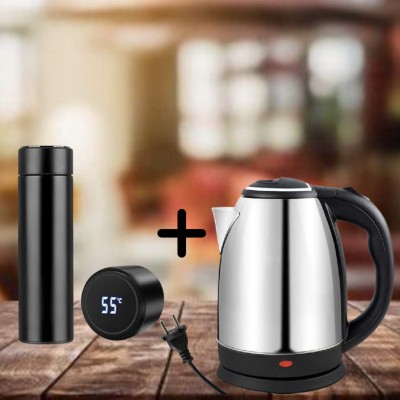 PROMISE IMPEX Electric Kettle With LED Temperature Bottle Electric Kettle(1.8 L, Multicolor)