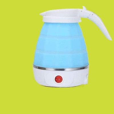 Naridream kettle_155 Foldable Fast Boiling Portable Electric Kettle-Silicone Hot Water Beverage Maker(1.5 L, Blue)