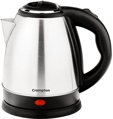Crompton ACGEK-INSTADELT1.5 Electric Kettle(1.5 L, Black, Silver)