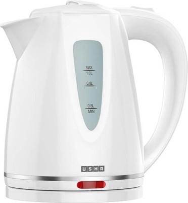 USHA 1 LTR Ek3315 Electric Kettle Electric Kettle(1 L, White)