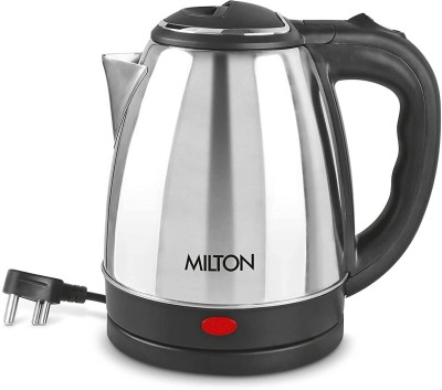 MILTON INSTA ELECTRIC KETTLE 1.2 Stainless Steel Power Indicator Electric Kettle(1.2 L, Silver)