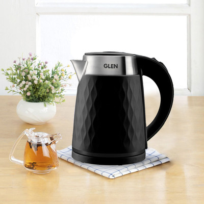 Glen SA 9005 Electric Kettle(1.8 L, Black)