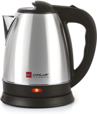 cello by Cello QUICK BOIL Beverage Maker(1.5 L, Black, Silver)