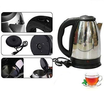 Fitaza ® Hot Water Pot Portable Boiler Tea Coffee Heater Cordless Electric Kettle M269 Beverage Maker(2 L, Multicolor)
