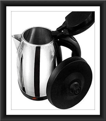 BazaarNest S-D-04-scarlett kettle Electric Kettle(2 L, Silver)
