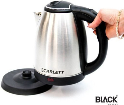 SKonlineitem SC-20A Electric Kettle(2 L, Silver)