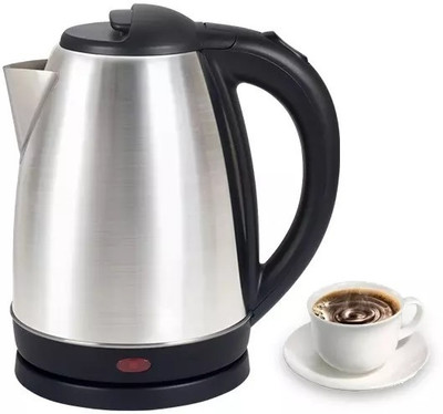 Fitaza ® Hot Water Pot Portable Boiler Tea Coffee Heater Cordless Electric Kettle M412 Beverage Maker(2 L, Multicolor)