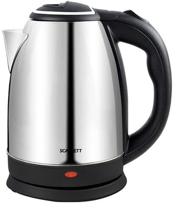 BazaarNest Stainless Steel Electric Kettle/Tea Coffee Maker Electric Kettle(2 L, Silver)