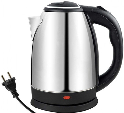 BHAUTIKSALES Electric Kettle 2 Liter Multipurpose Large Size Tea,Coffee Maker Electric Kettle(2 L, Silver, Black)
