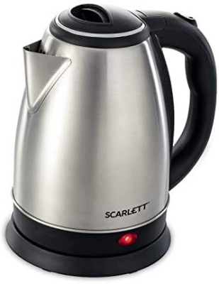 BIPL New Scarlett SC-20A Electric Kettle(2 L, Silver, Black)