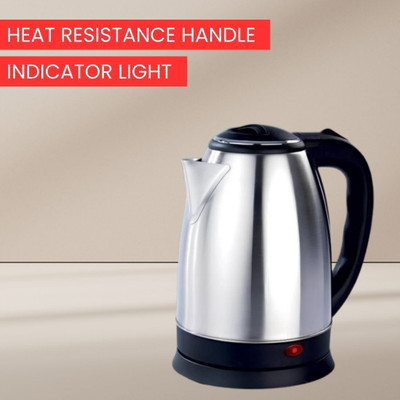 5teknova Electric Kettle with Stainless Steel Body, 2litre etcW334-13 Electric Kettle(2 L, Silver & Black)