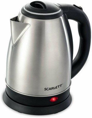 ND BROTHERS Stainless Steel Electric Kettle Tea Coffee Maker Water Boile 2.0 L Beverage Maker(2 L, Silver , Black)