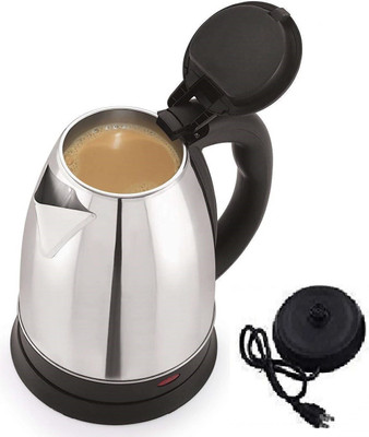 ROYALGADGETS SS Electric Kettle Multipurpose Large Cattle Electric Tea Milk Coffee Maker D04 Electric Kettle(2 L, Silver)