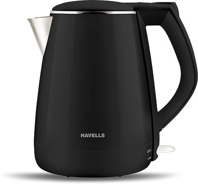 HAVELLS GHBKTATK125 Electric Kettle(1.2 L, Black)