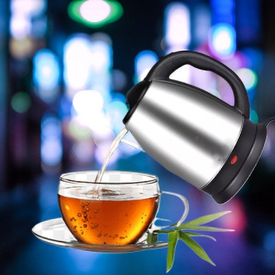 SACRO kettle_33Electric Kettle With Stainless Steel Body, Used For Boiling Water, Beverage Maker(2 L, Silver)